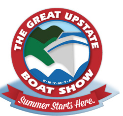the great upstate boat show logo