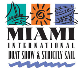 logo for miami boat show and miami strictly sail