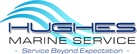 Hughes Marine Service Logo