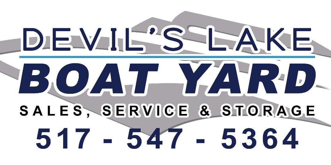 Devil Lake Boat Yard Logo