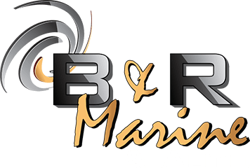 B and R Marine Logo