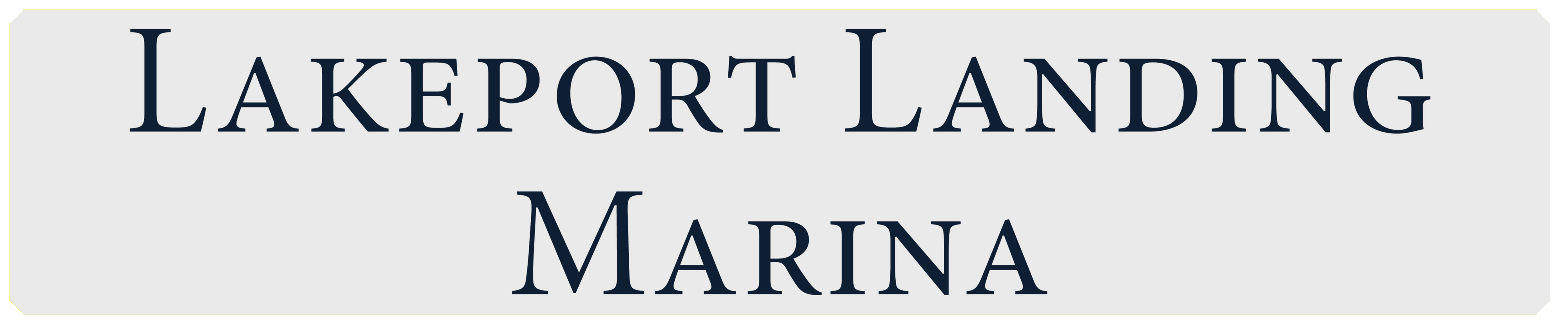 Lakeport Landing Logo