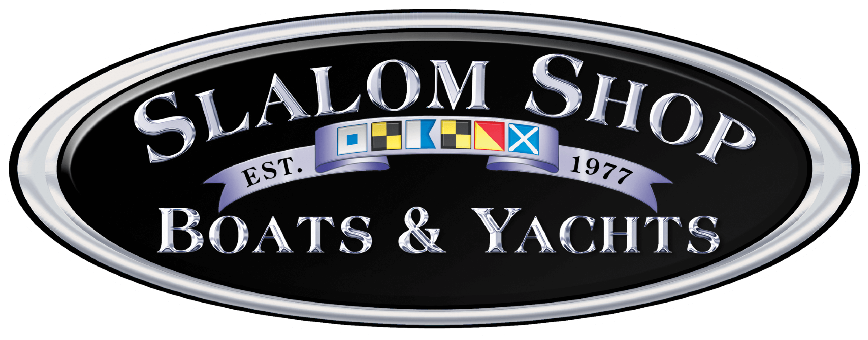 The Slalom Shop Used Boat Supercenter Logo