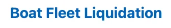Boat Fleet Liquidation Logo
