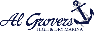 Al Grover's High and Dry Marina Logo