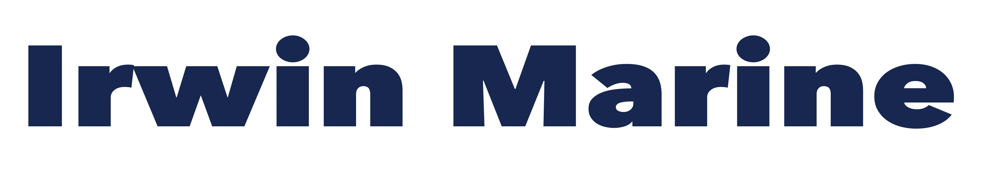 Irwin Marine Logo