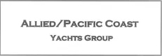 Allied/Pacific Coast Yachts Group Logo
