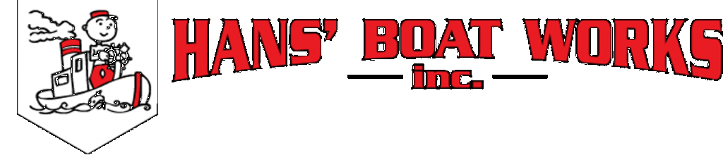 Hans' Boat Works Logo