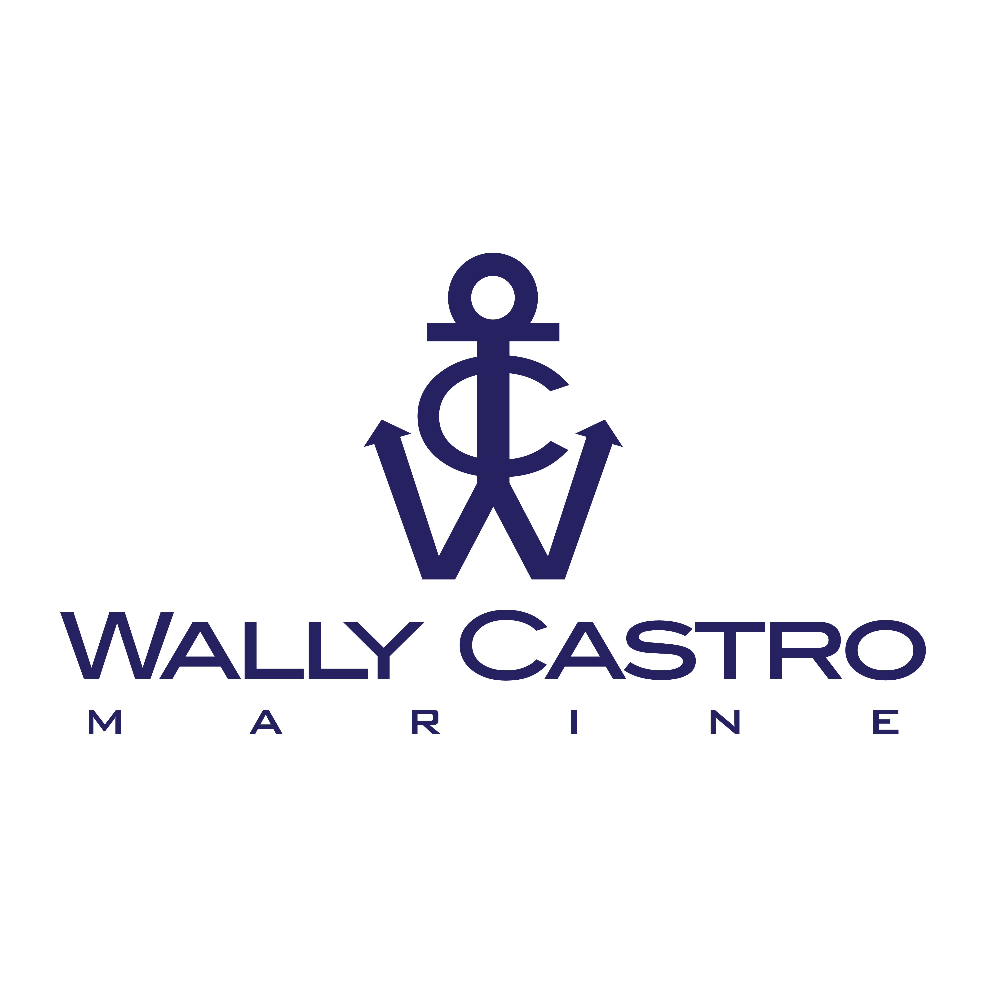 Wally Castro Marine Logo
