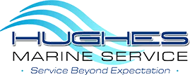 Hughes Marine Service Logo
