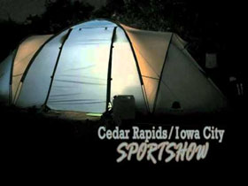 Logo for the Cedar Rapids Sportshow