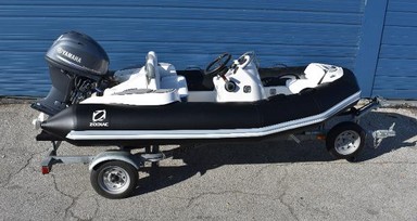 Used Boats: Zodiac Yachtline 360 DL PVC GL Edition 40hp In Stock for sale