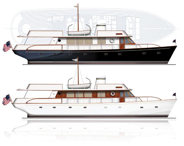 75' Reliant 75' Classic Motor Yacht