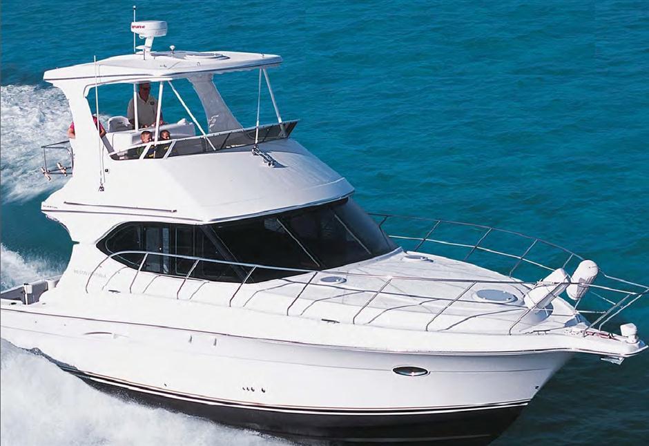 38' SILVERTON Convertible  **LOW HOURS**
