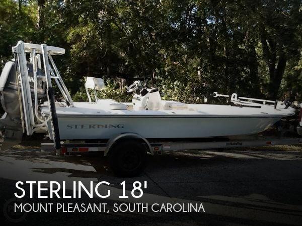 18' Sterling Powerboats 18 Flats Boat