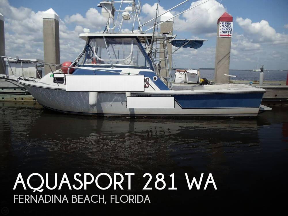 28' Aquasport 281 WA