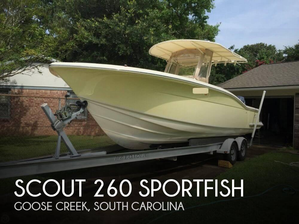 25' Scout 260 Sportfish
