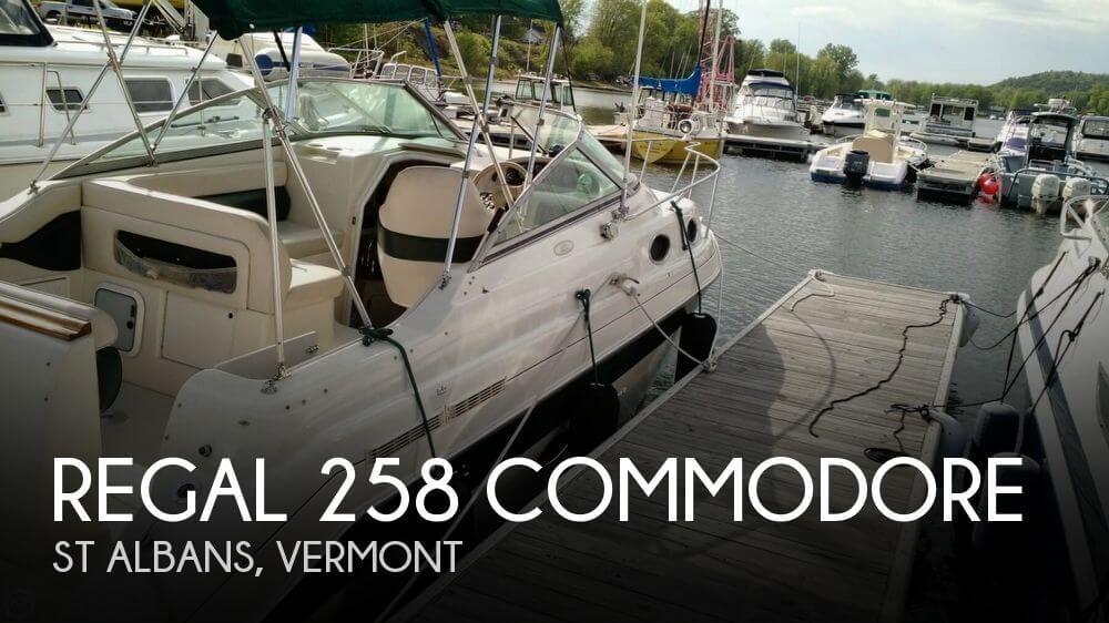 25' Regal 258 Commodore