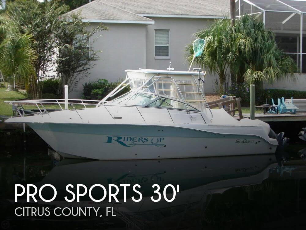 30' Pro Sports SeaQuest 3000 SF