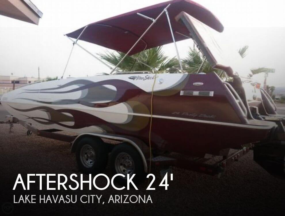 24' Aftershock Power Boats 24 Party Deck