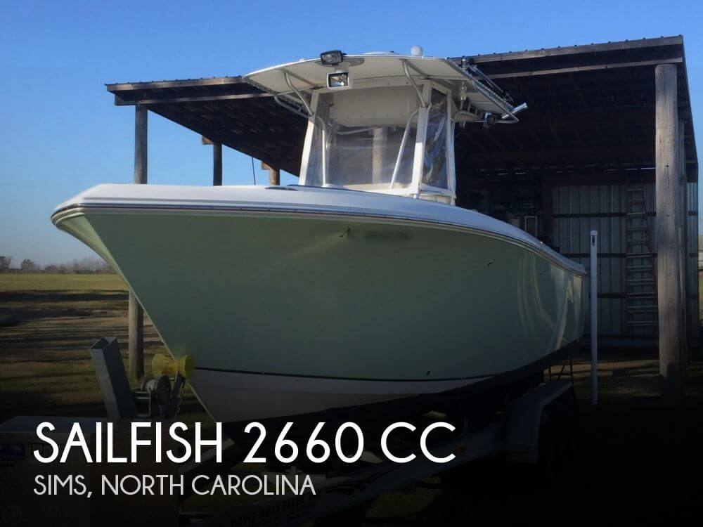 2006 Sailfish 218 CC For Sale  Fishing boats for sale, Center console  fishing boats, Sailfish