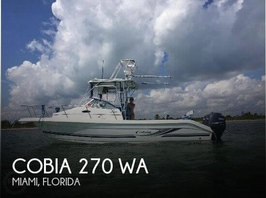 27' Cobia 270 WA