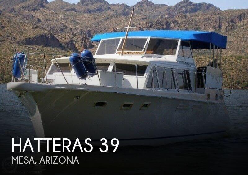 39' Hatteras Twin Cabin 41