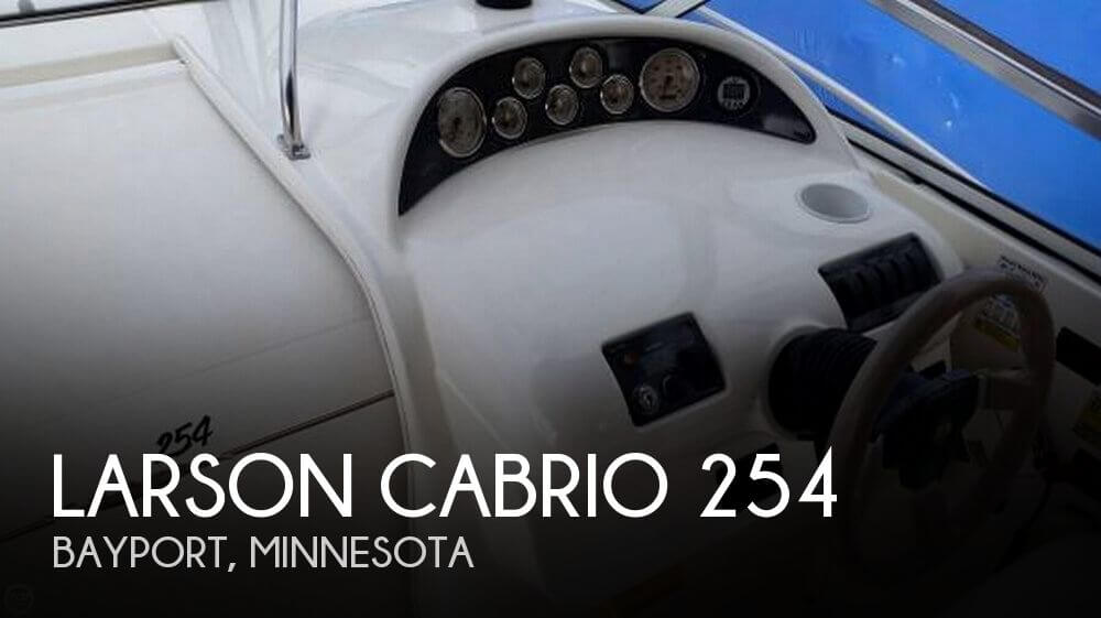 25' Larson Cabrio 254