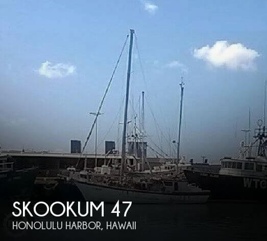 46' Skookum Commercial Sail Fishing Boat