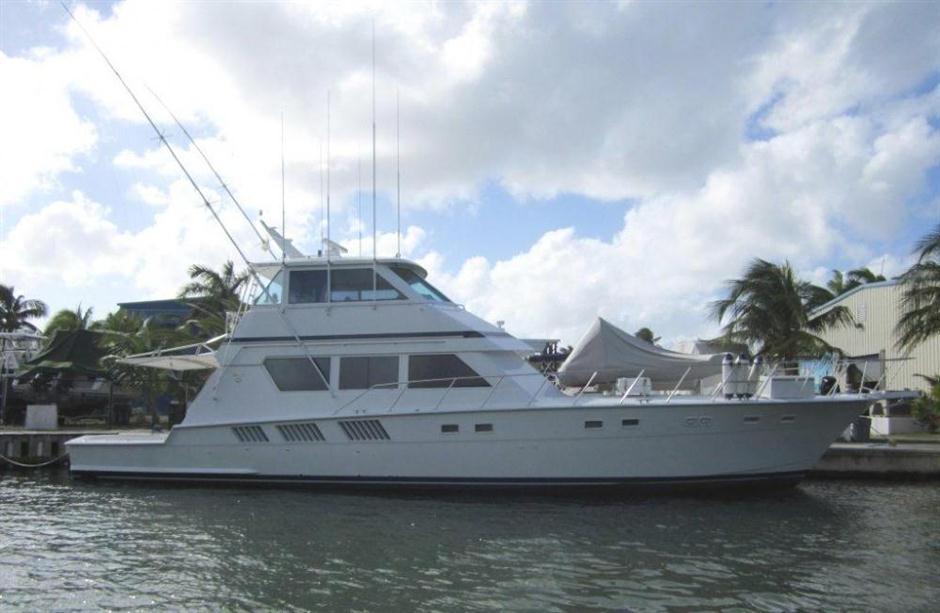 65' Hatteras Enclosed