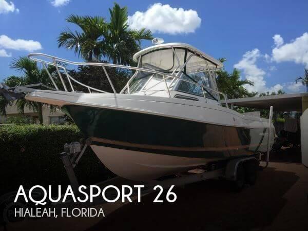 26' Aquasport Explorer 245