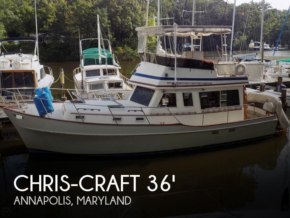 36' Chris-Craft 361 West Indian Trawler