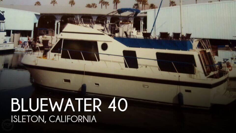 40' Bluewater 40 Flybridge Sedan Cruiser