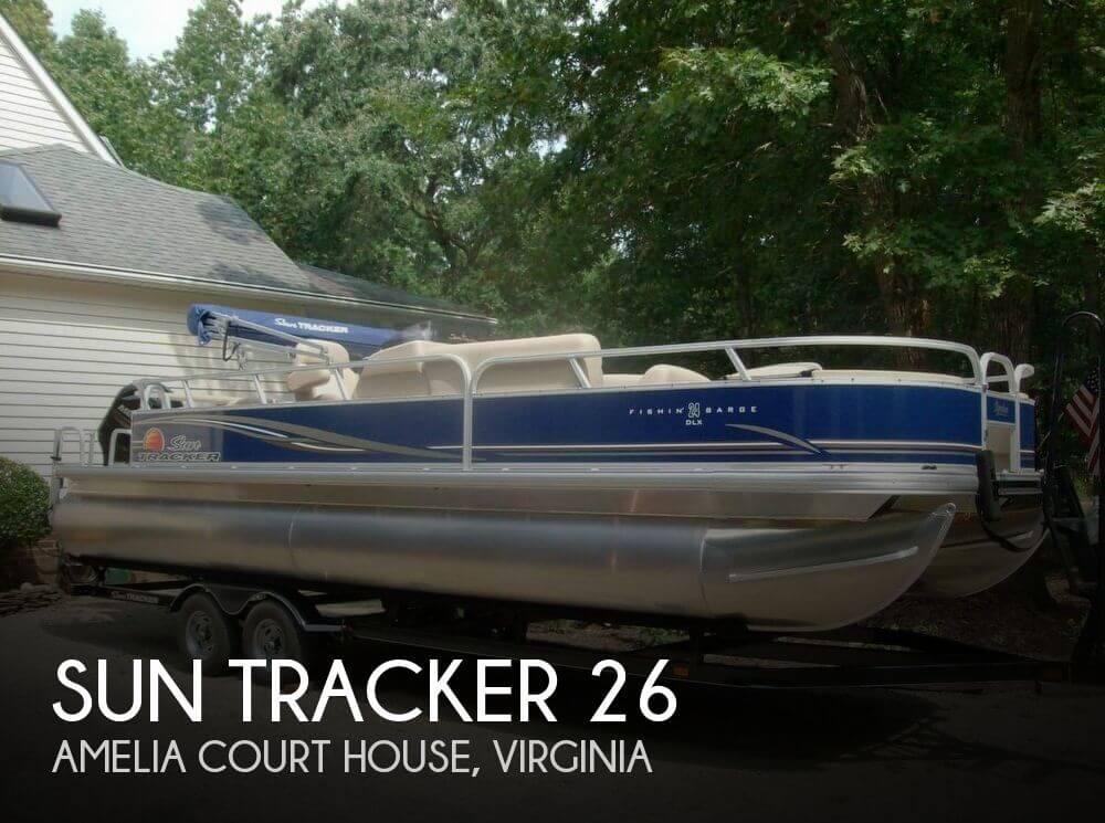 26' Sun Tracker Fishin' Barge 24 DLX