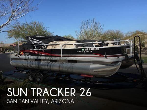 26' Sun Tracker Fishin Barge 24 DLX