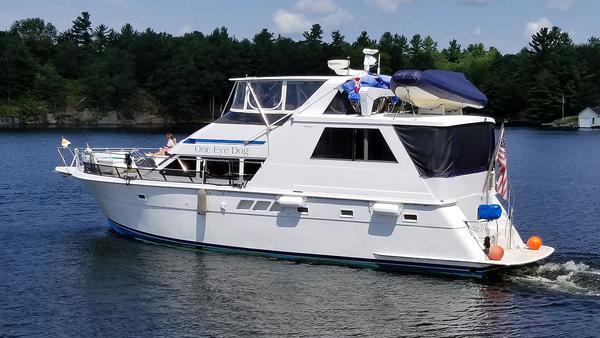 52' Hatteras Sport Deck Motor Yacht
