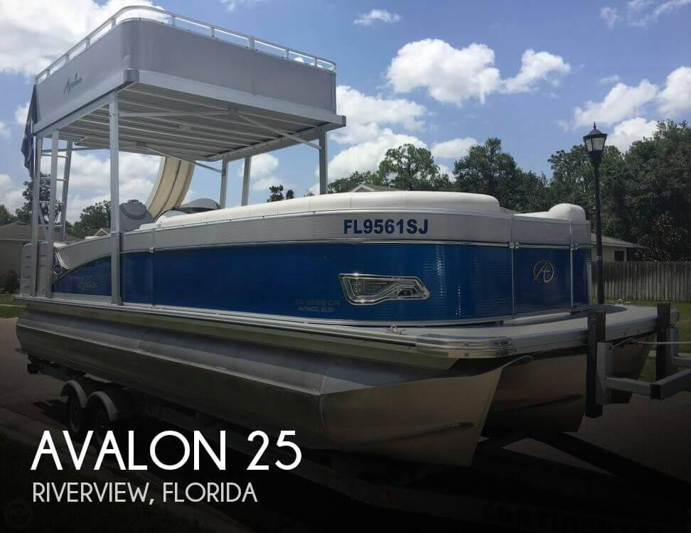25' Avalon Funship CA 2585 CR Saltwater Series