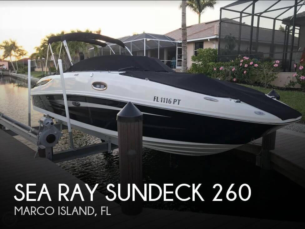 26' Sea Ray Sundeck 260