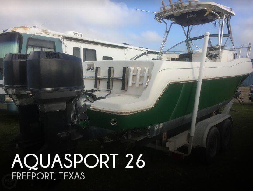26' Aquasport 245 Explorer