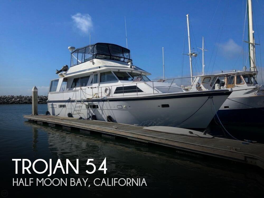 54' Trojan F54 Deckhouse