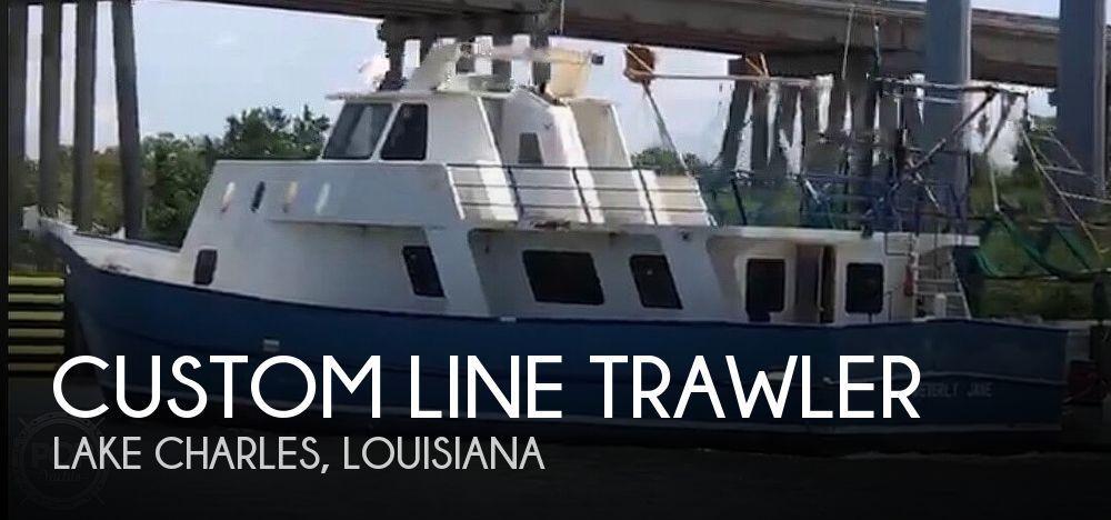 65' Custom Line Trawler 62 Long Range Cruiser