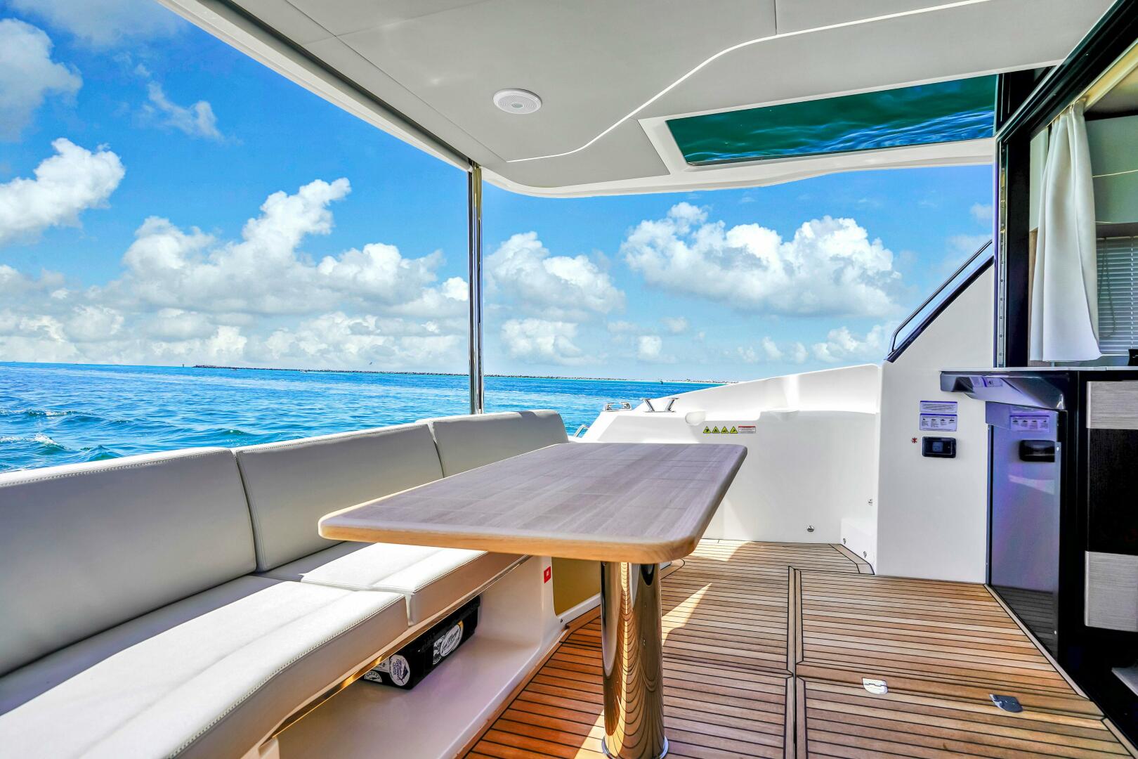 Slide: The Image of 2025 Absolute 47 Flybridge- Aft Deck - 5280975
