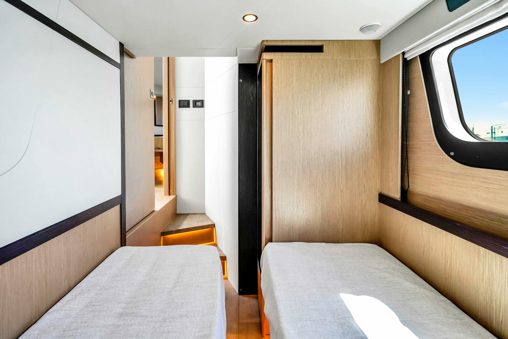 Slide: The Image of 2025 Absolute 47 Flybridge- Guest Stateroom - 5281028