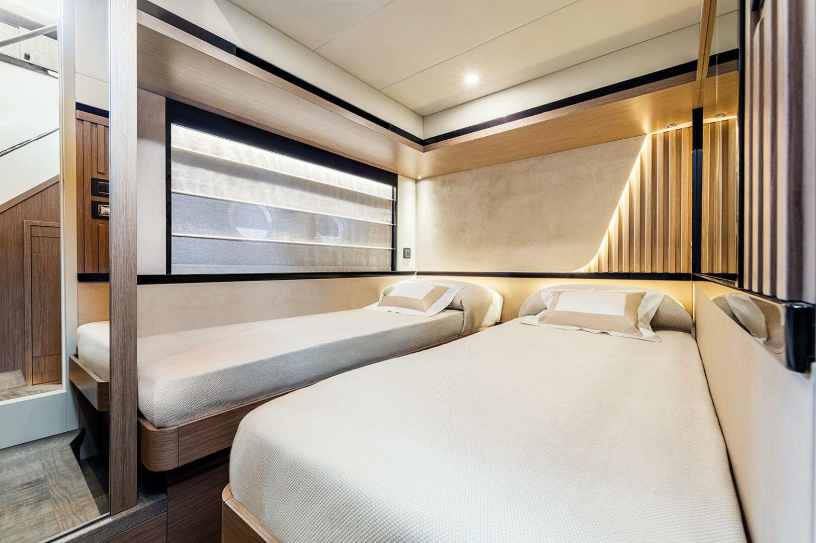 Slide: The Image of 2026 58 Absolute Navetta - Sistership Guest Stateroom - Twin Berth - 4545577