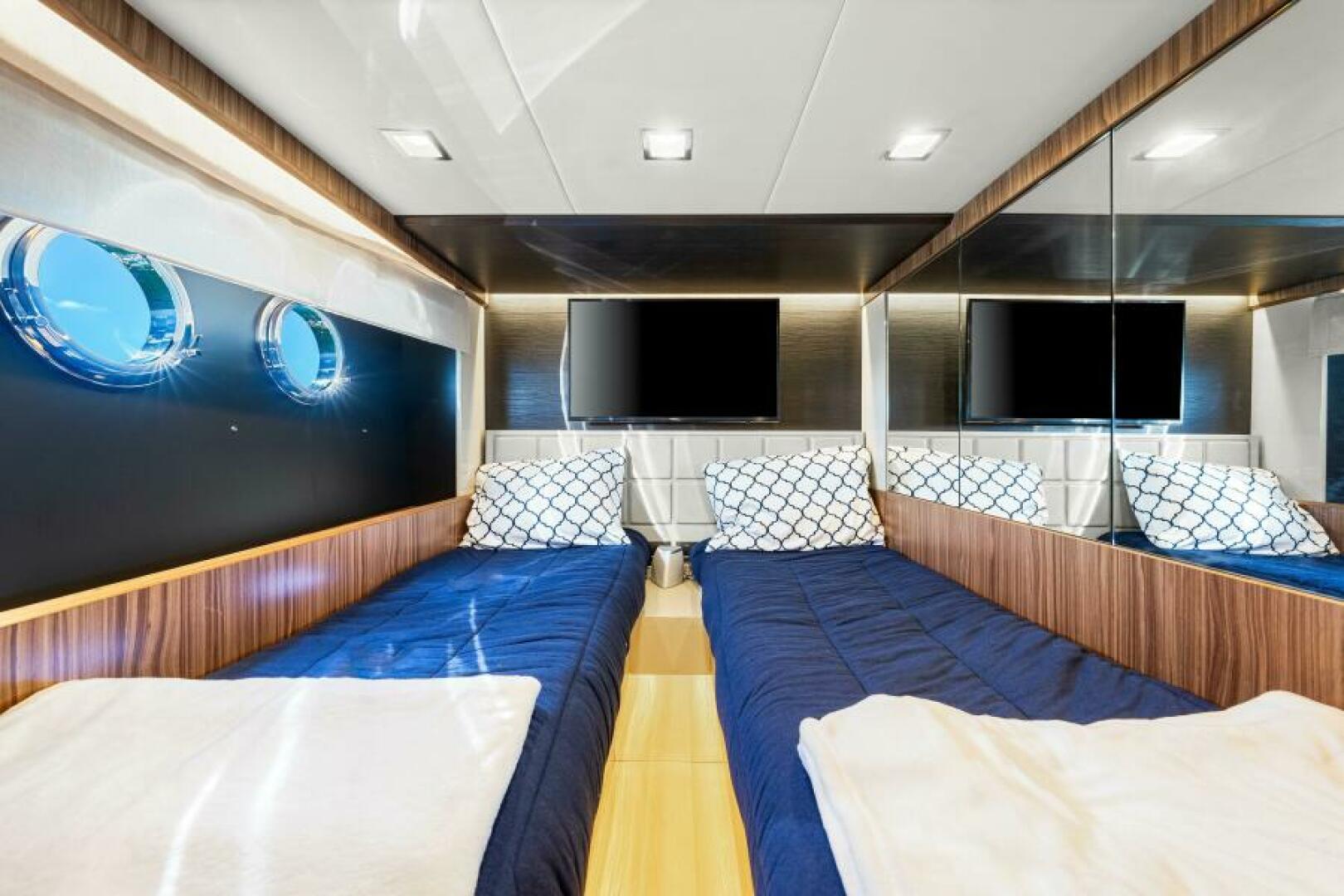 Slide: The Image of 2018 Absolute 60 Flybridge 'Mama's House' Guest Stateroom - 4796676