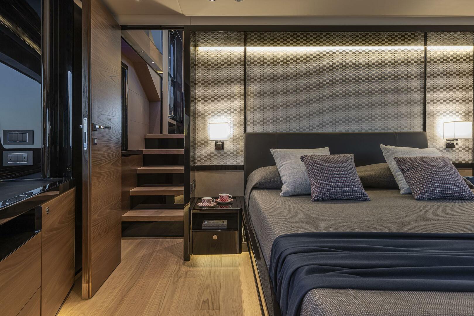 Slide: The Image of 2025 75 Absolute Navetta - Master Stateroom - 4537187