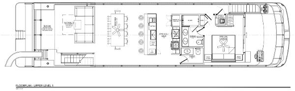 Slide: The Image of Floor plan of Adonia Legacy Share #11, 2022 model, upper level layout. - 4
