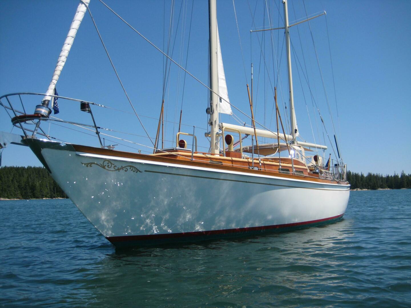 Slide: The Image of Alden Cutsom 47 Center Cockpit Ketch 1973 - 5144927