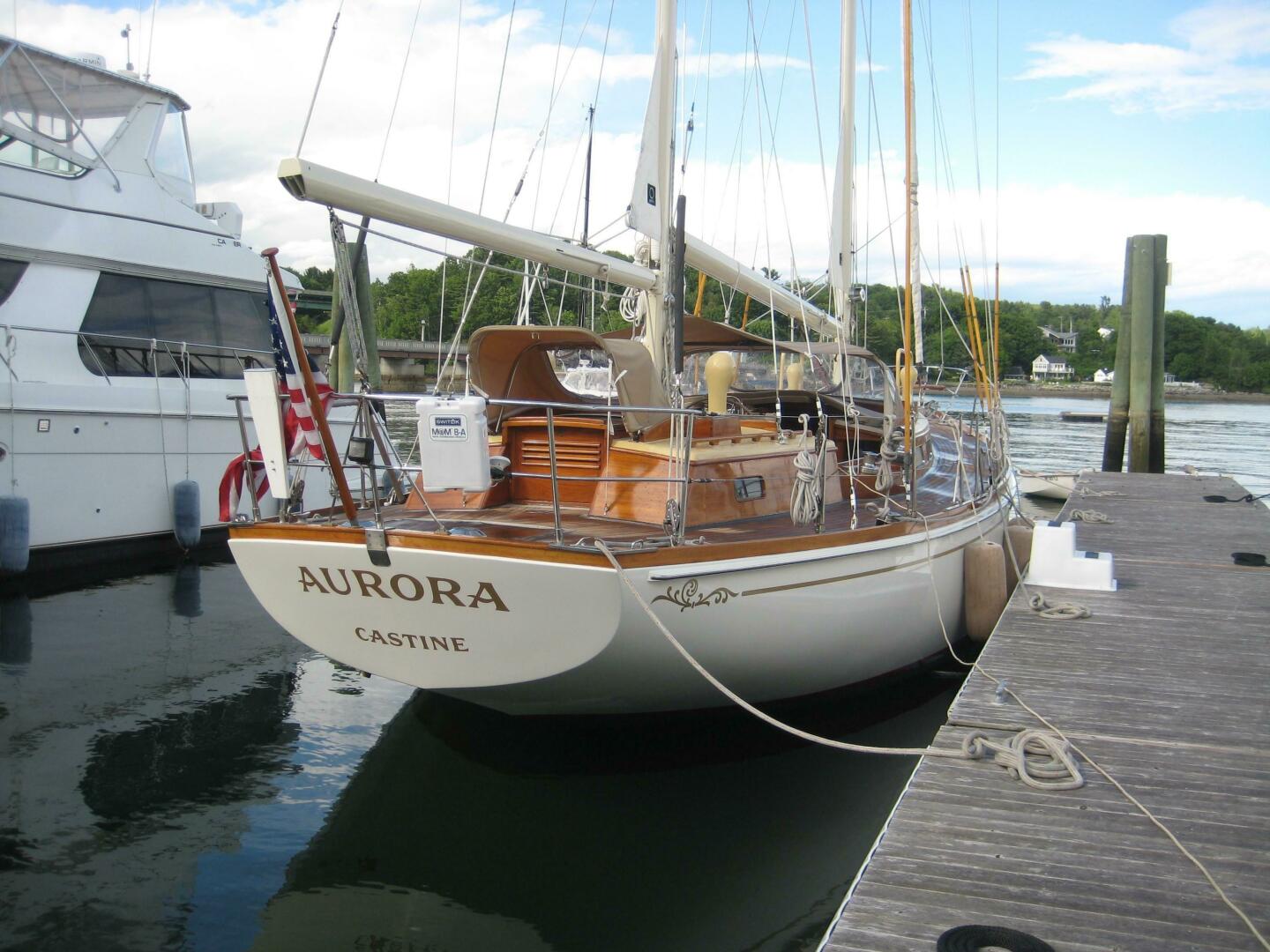 Slide: The Image of Alden Cutsom 47 Center Cockpit Ketch 1973 - 5144926