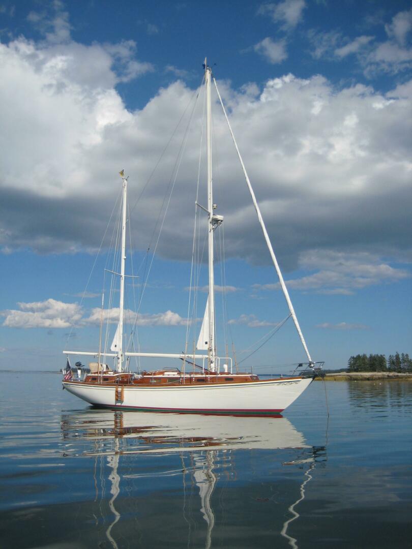 Slide: The Image of Alden Cutsom 47 Center Cockpit Ketch 1973 - 5144932